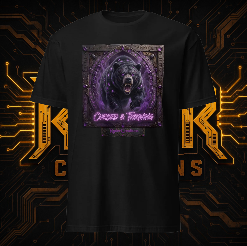 Savage Raging Black Bear T-Shirt