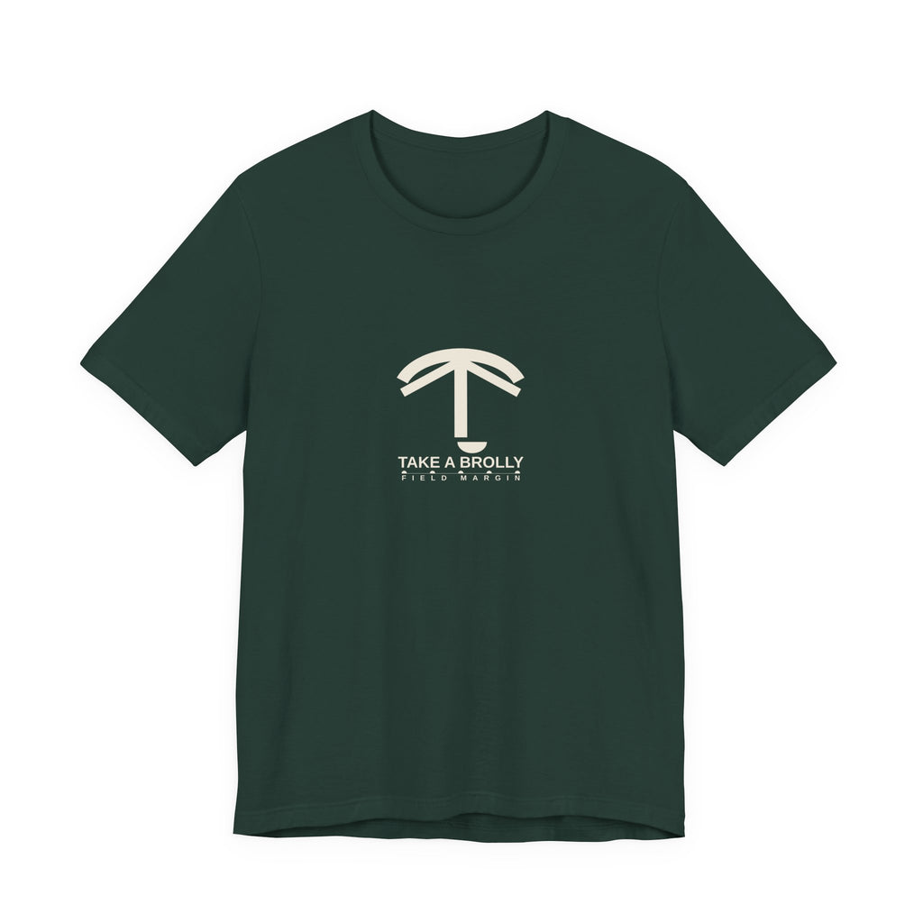 Take a Brolly — Unisex Tee | Field Margin