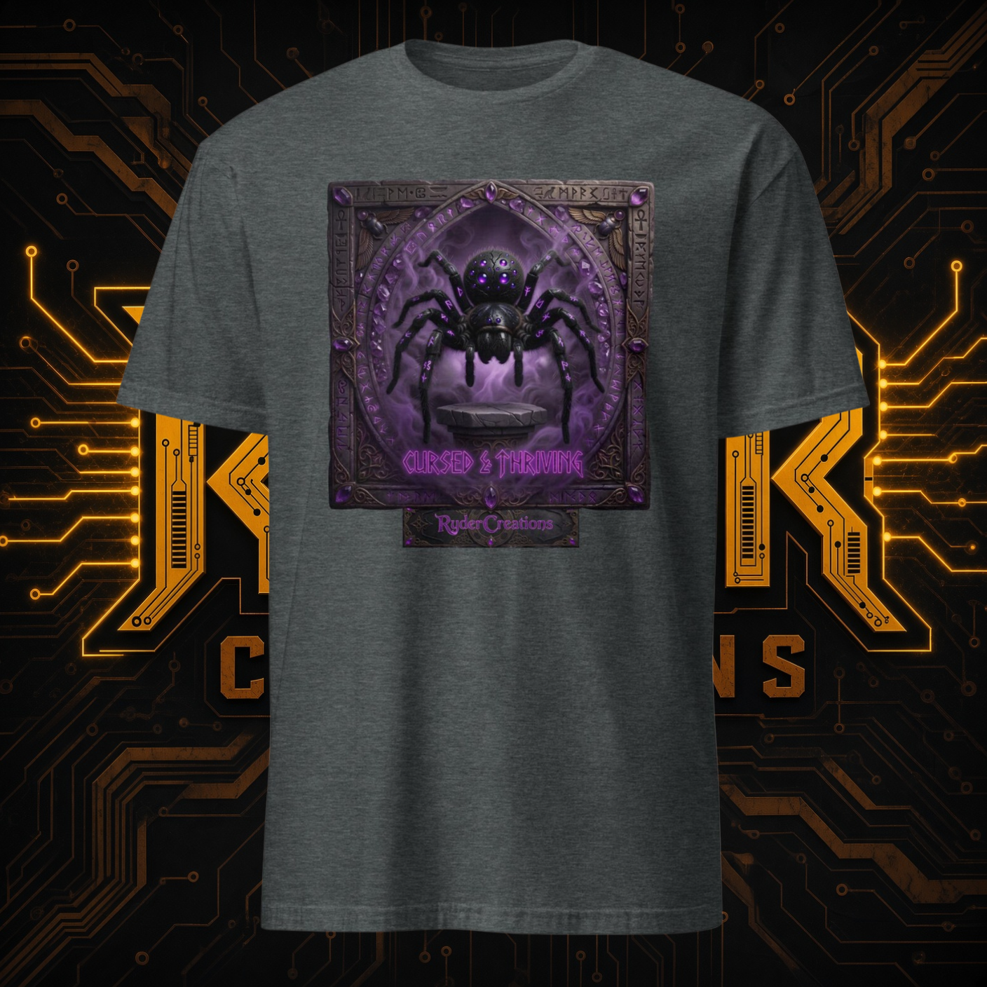 Haunted Occult Spider T-Shirt