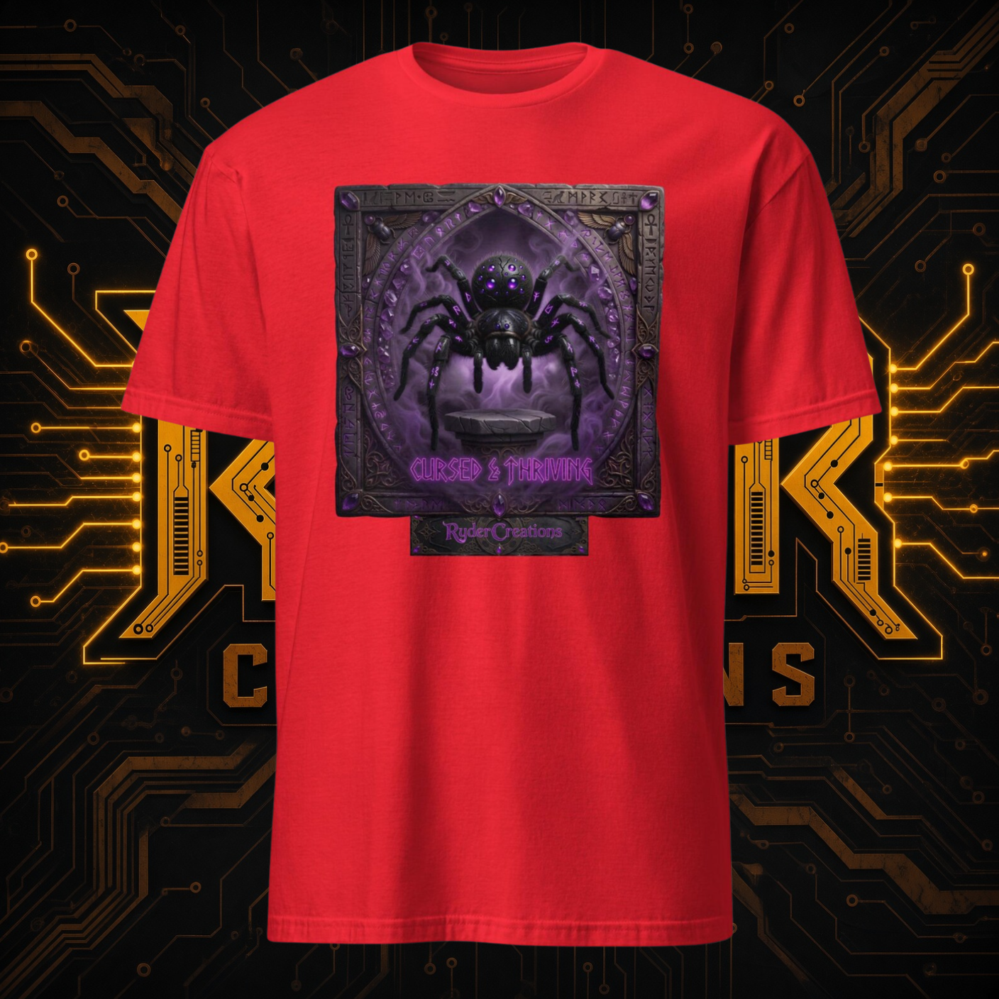 Haunted Occult Spider T-Shirt