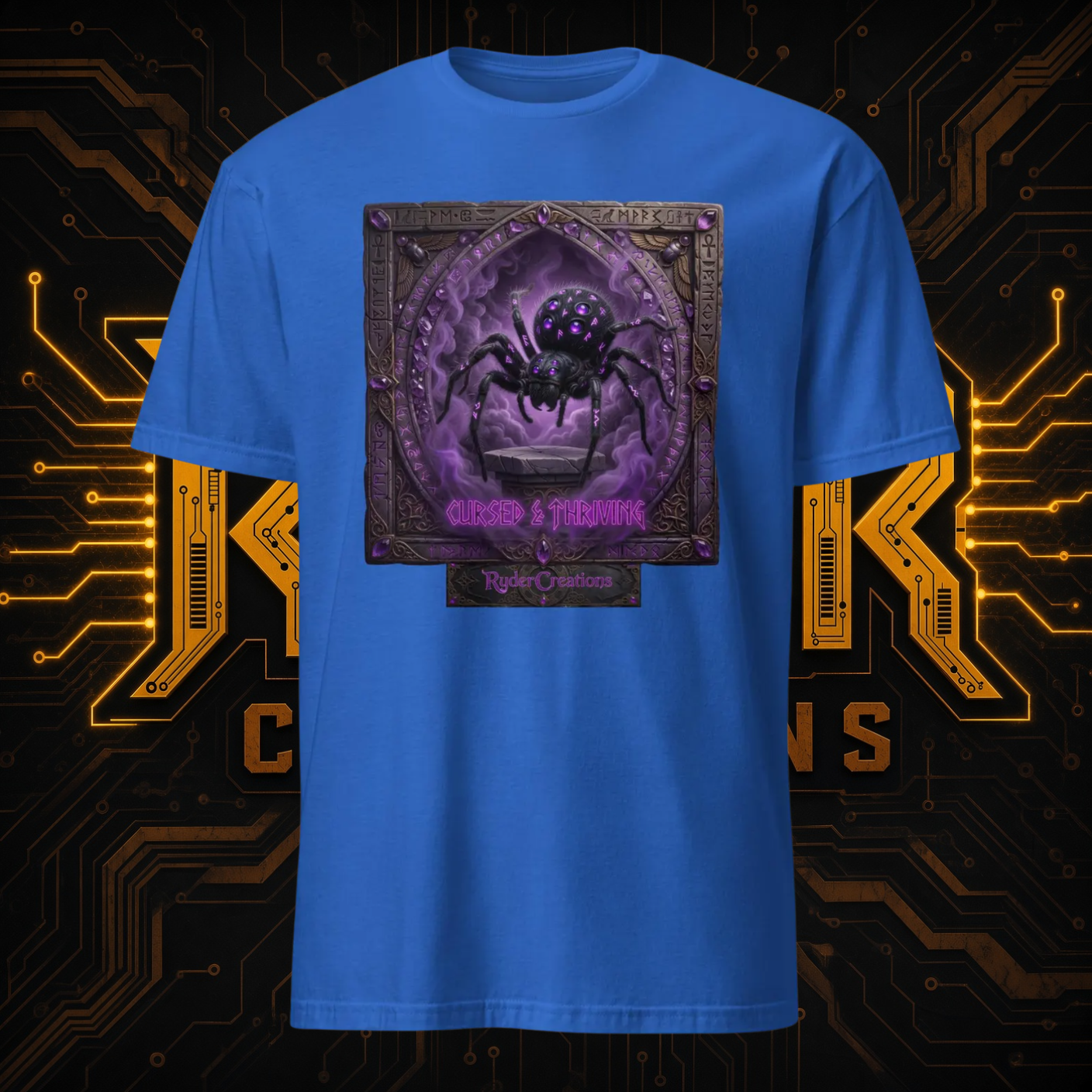 Dark Gothic Spider T-Shirt