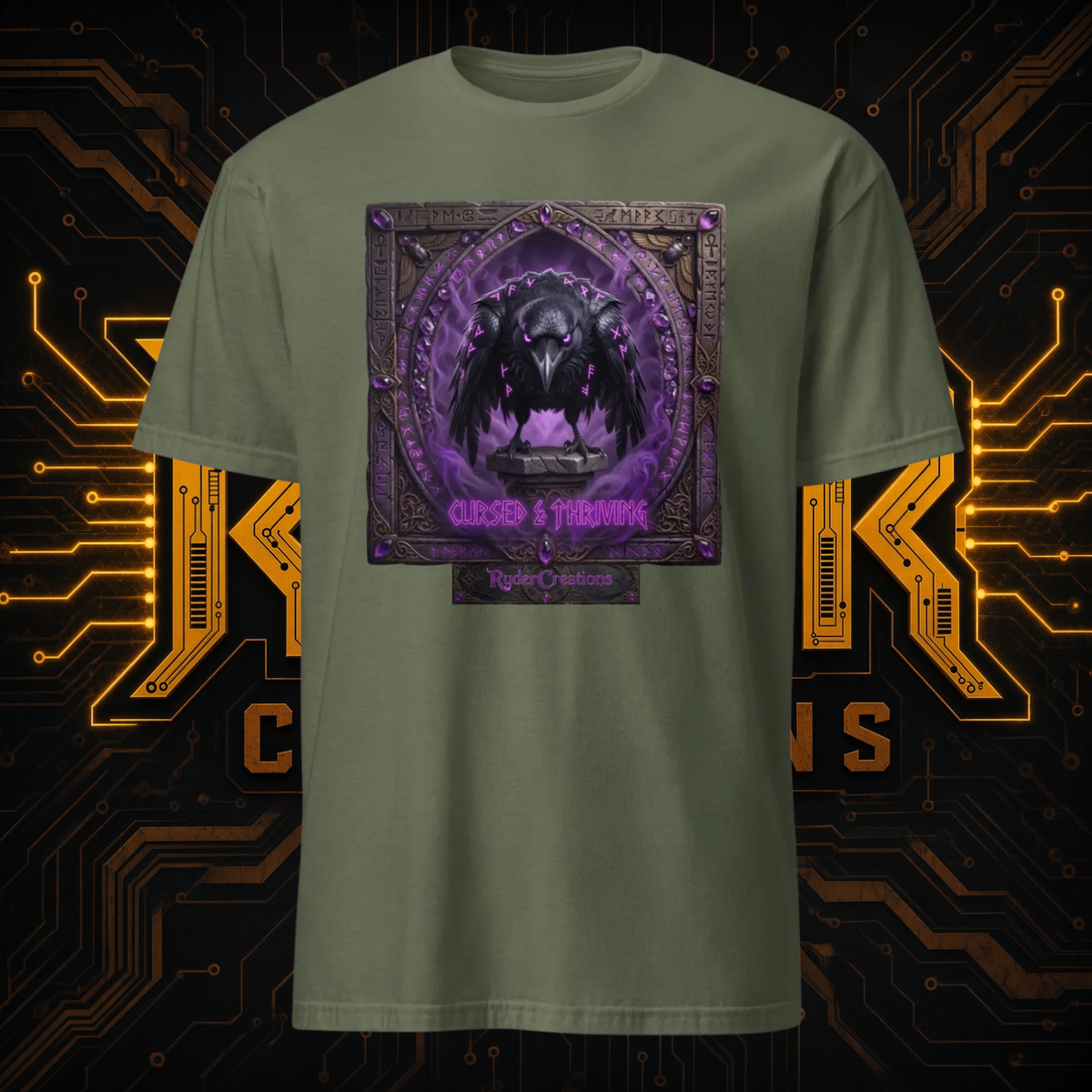 Cursed Mystic Raven T-Shirt