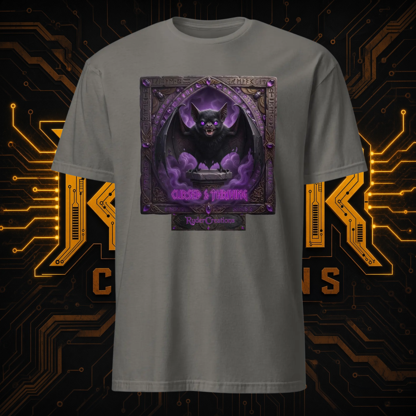 Nocturnal Shadow Bat T-Shirt