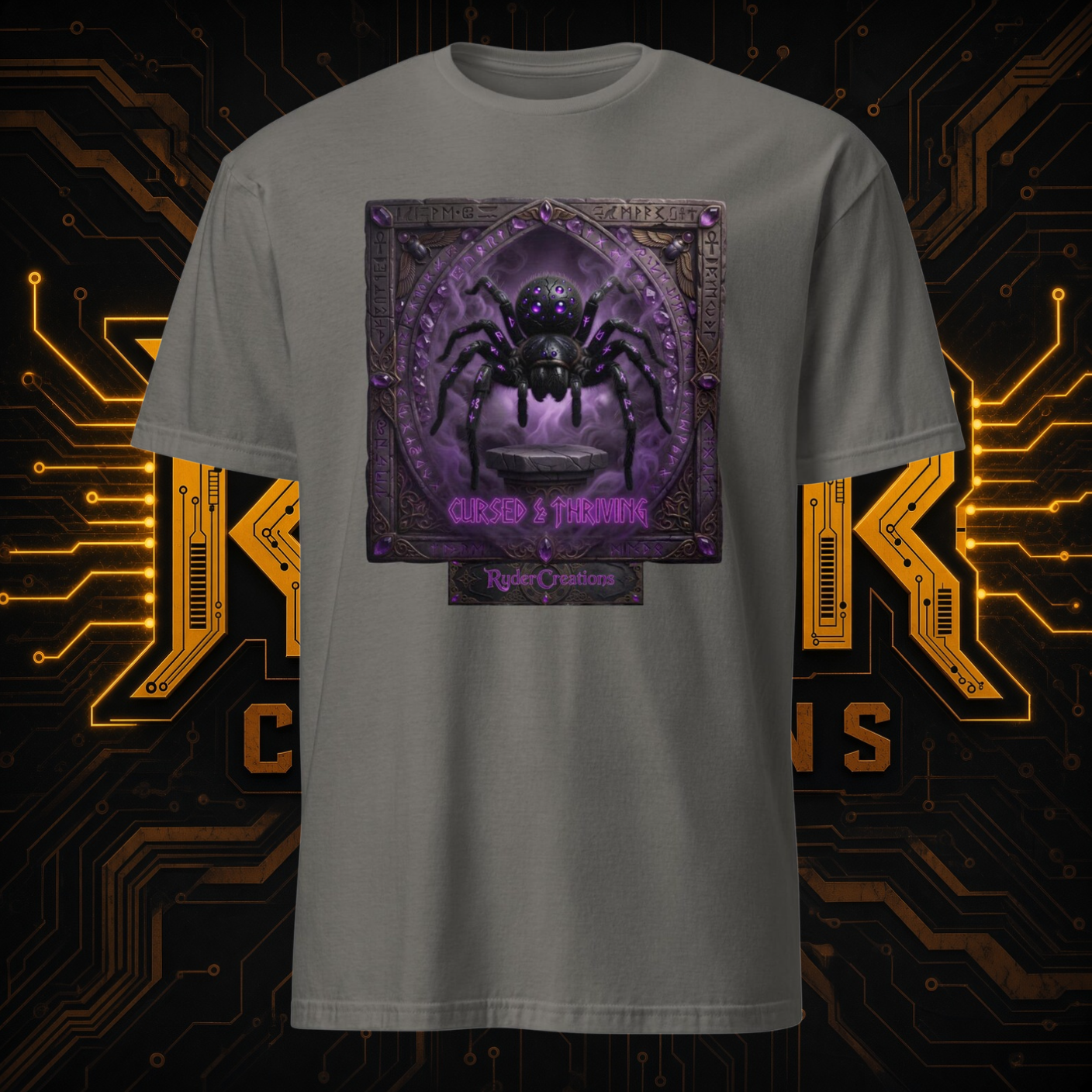 Haunted Occult Spider T-Shirt