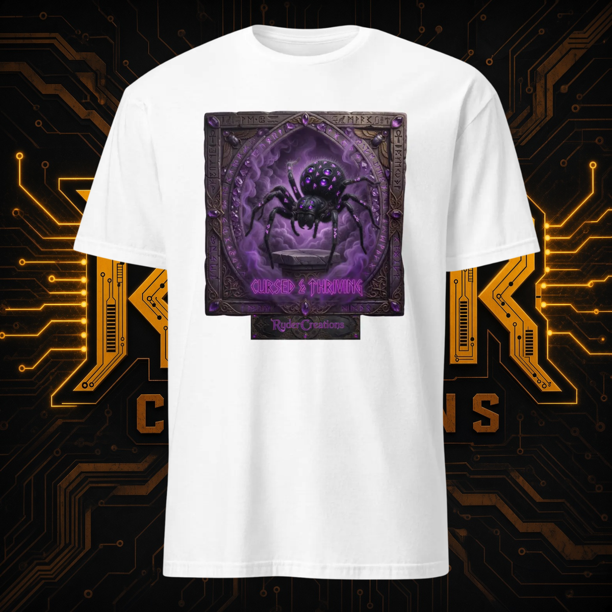 Dark Gothic Spider T-Shirt