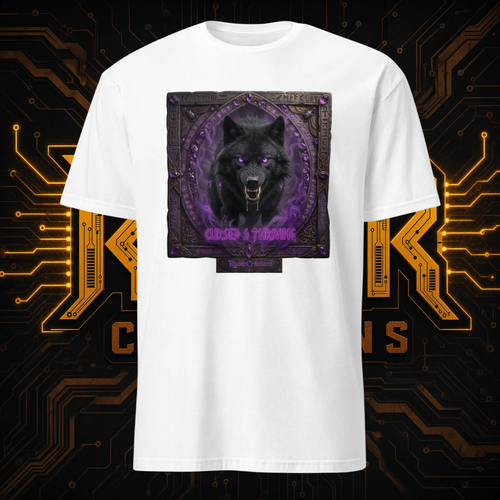 Cursed Mystic Black Wolf T-Shirt
