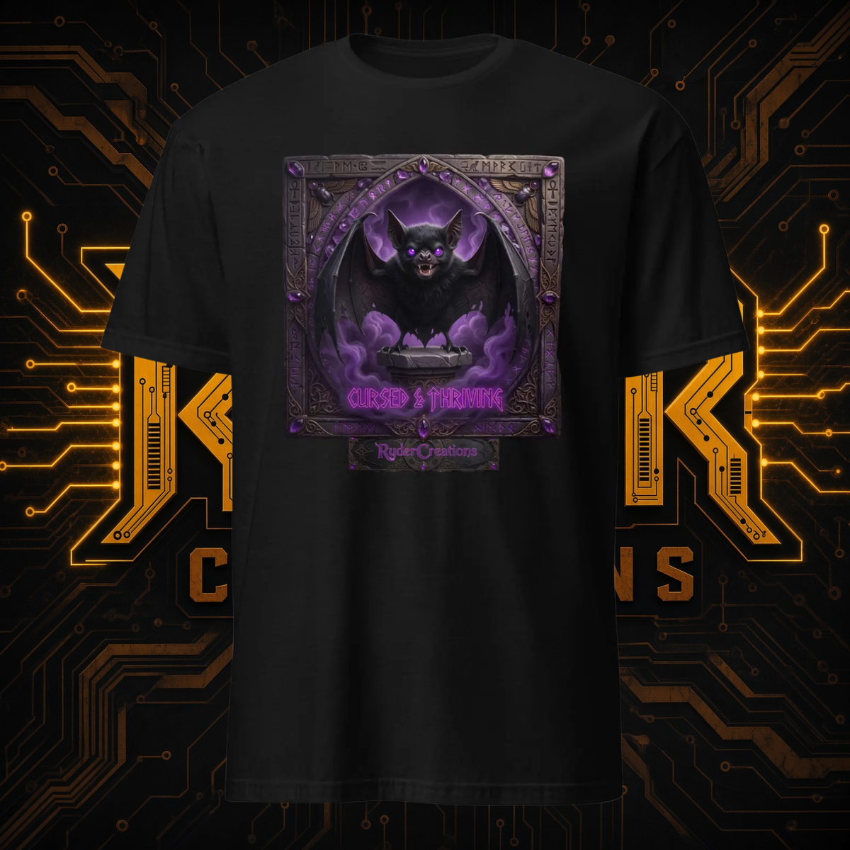 Nocturnal Shadow Bat T-Shirt