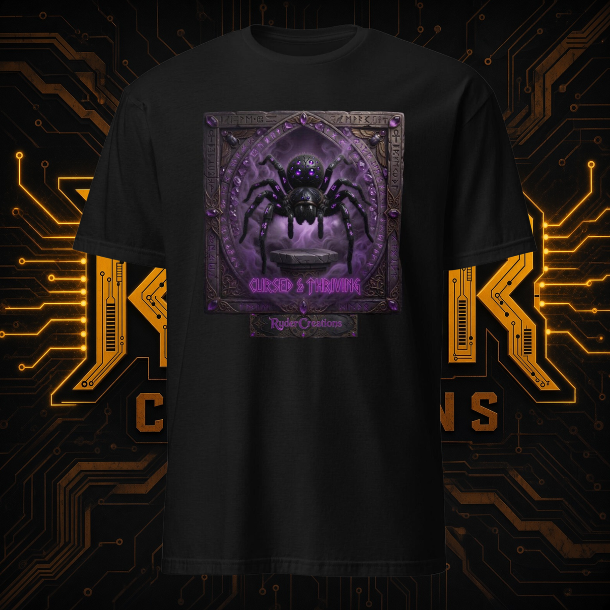 Haunted Occult Spider T-Shirt