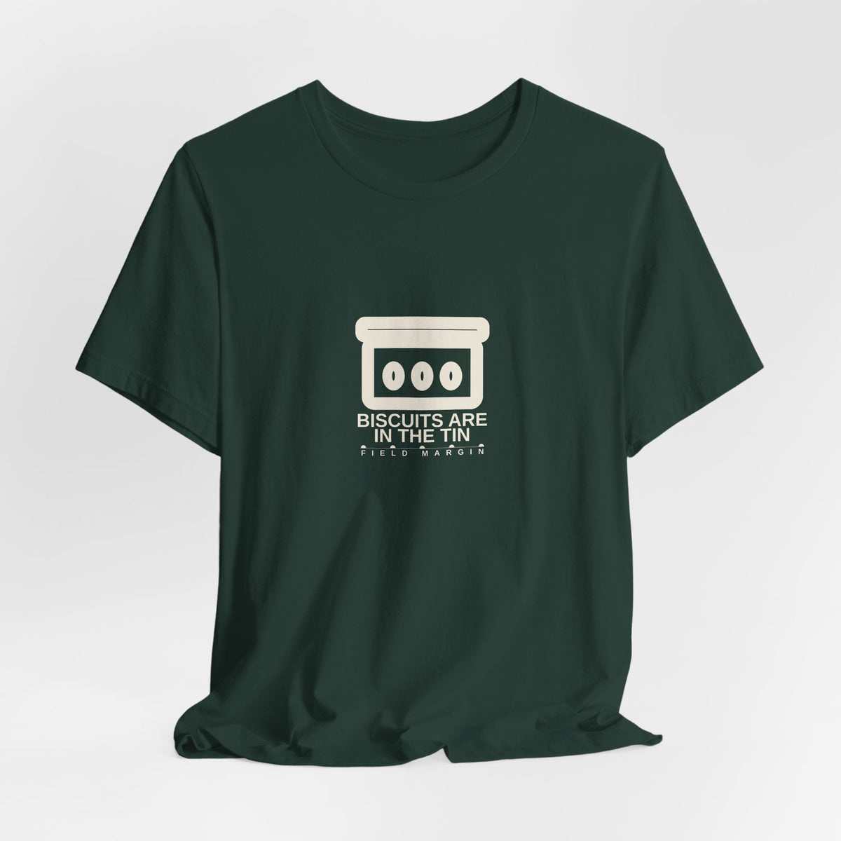 Biscuits Are in the Tin — Unisex Tee | Field Margin