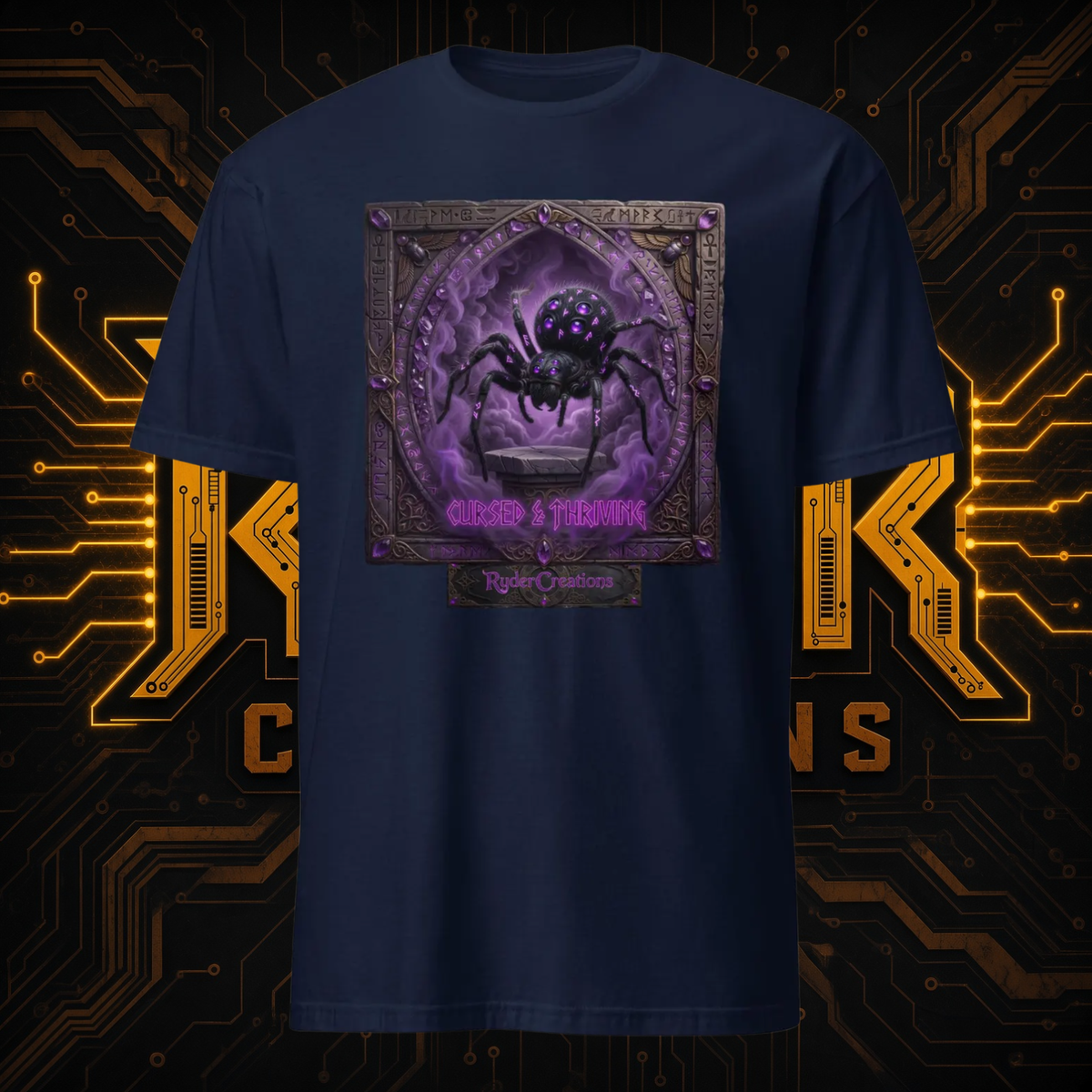 Dark Gothic Spider T-Shirt