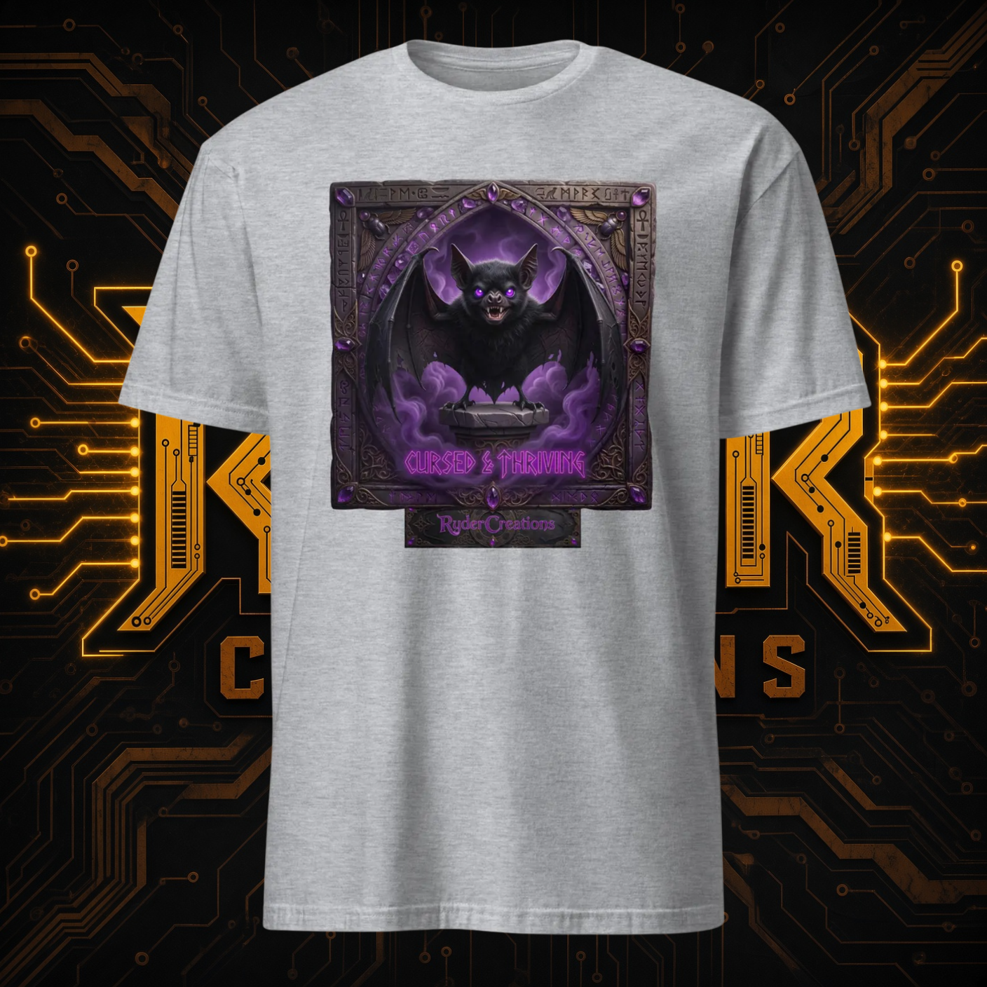 Nocturnal Shadow Bat T-Shirt