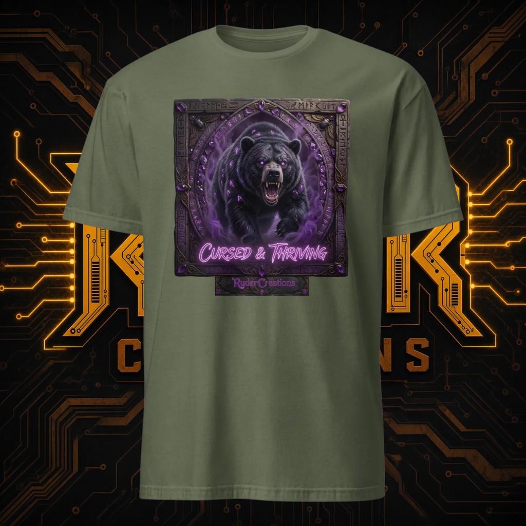 Savage Raging Black Bear T-Shirt