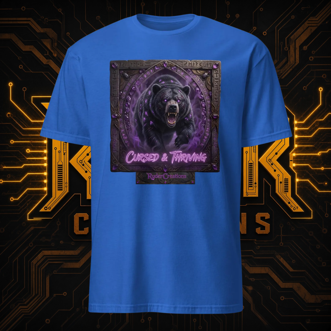 Savage Raging Black Bear T-Shirt