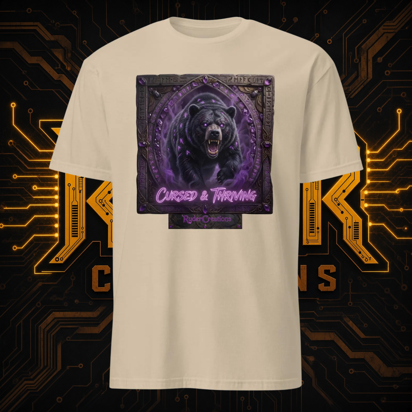 Savage Raging Black Bear T-Shirt