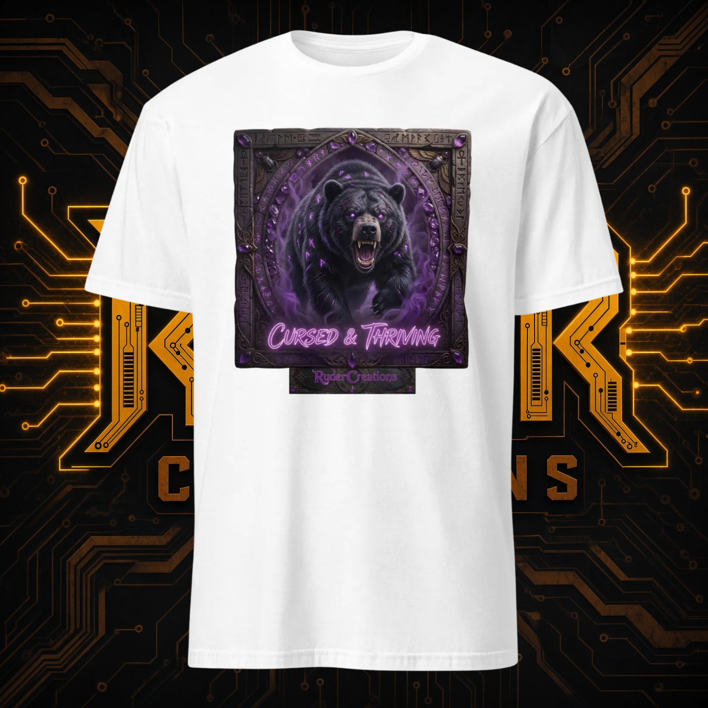 Savage Raging Black Bear T-Shirt